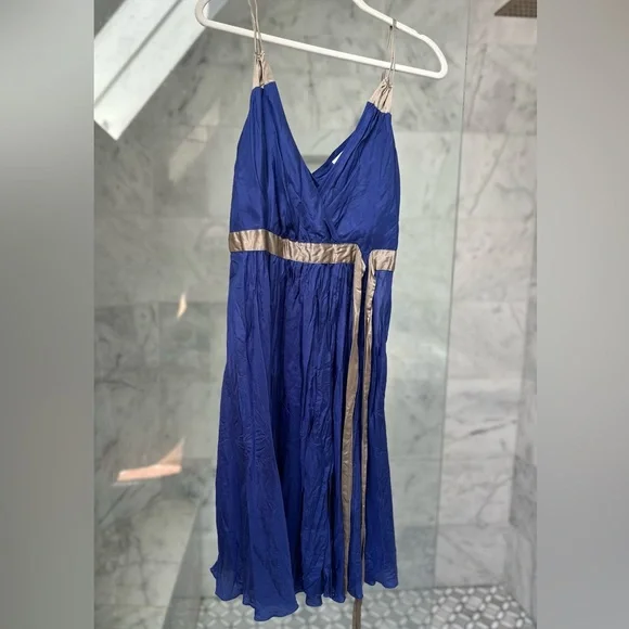 Nougat London Dresses | Nougat London Silk Cobalt Dress Size 2 | Color: Blue | Size: 2 | Sarahkool8's Closet Nougat London Dresses | Nougat London Silk Cobalt Dress Size 2 | Color: Blue | Size: 2 | Sarahkool8's Closet